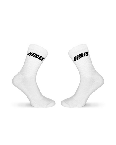 Heroes Logo Socken Weiß/Schwarz