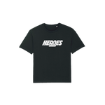 Heroes Logo T-Shirt Schwarz/Weiß