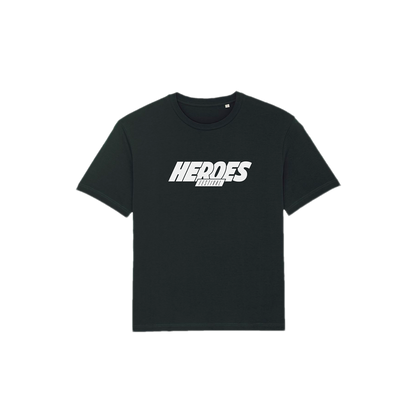 Heroes Logo T-Shirt Schwarz/Weiß