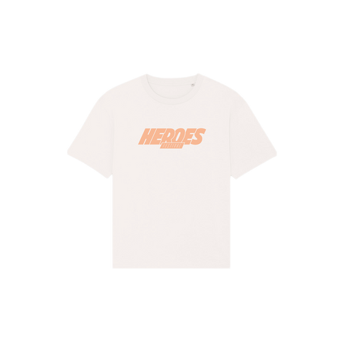 Heroes Logo T-Shirt Weiß/Beige