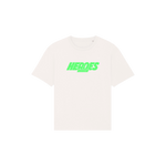 Heroes Logo T-Shirt Weiß/Grün