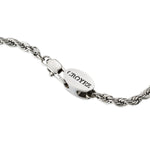 Croyez Kette - Rope Chain 3mm Silber - 55cm