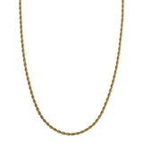 Croyez Kette - Rope Chain 3mm Gold - 55cm