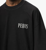 Pequs Chest Logo T-Shirt Black