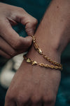 Croyez Armband - Rope - 19cm - Gold