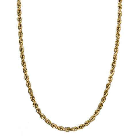 Croyez Kette - Rope Chain 5mm Gold - 55cm
